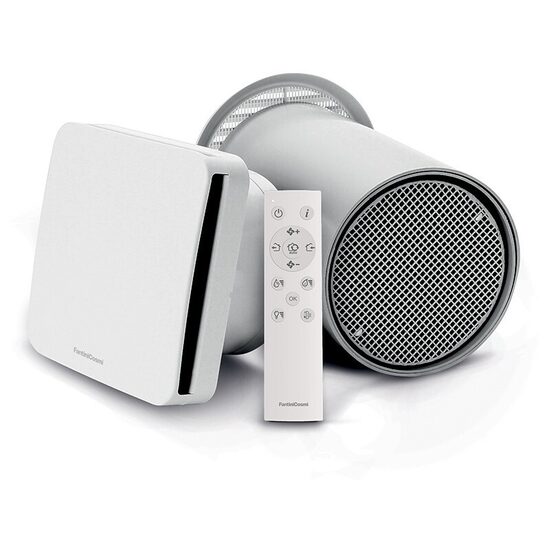 Fantini Cosmi AIR ECOCOMFORT PLUS 100 RF – Gudra un energoefektīva sienas ventilācijas iekārta ar siltuma atgūšanu