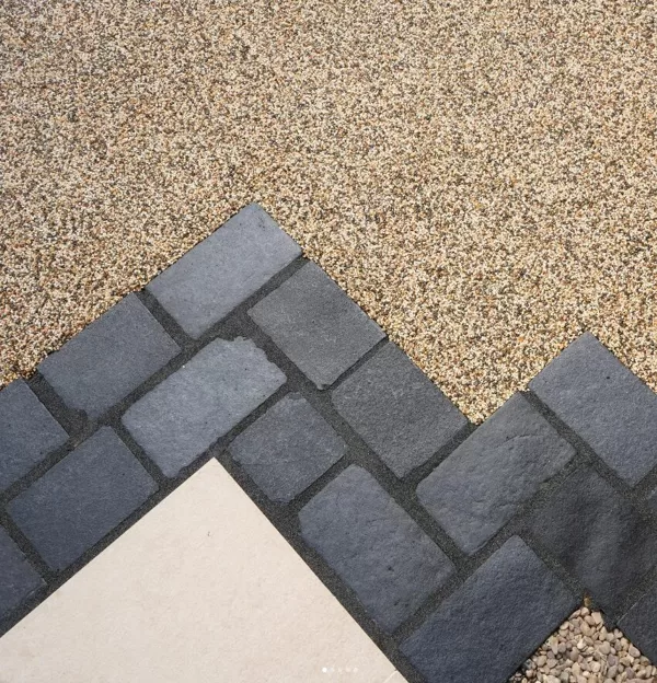 Combined with pavement